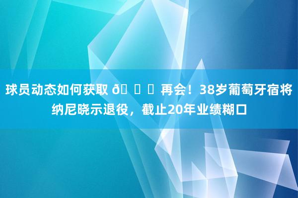 球员动态如何获取 👋再会！38岁葡萄牙宿将纳尼晓示退役，截止20年业绩糊口